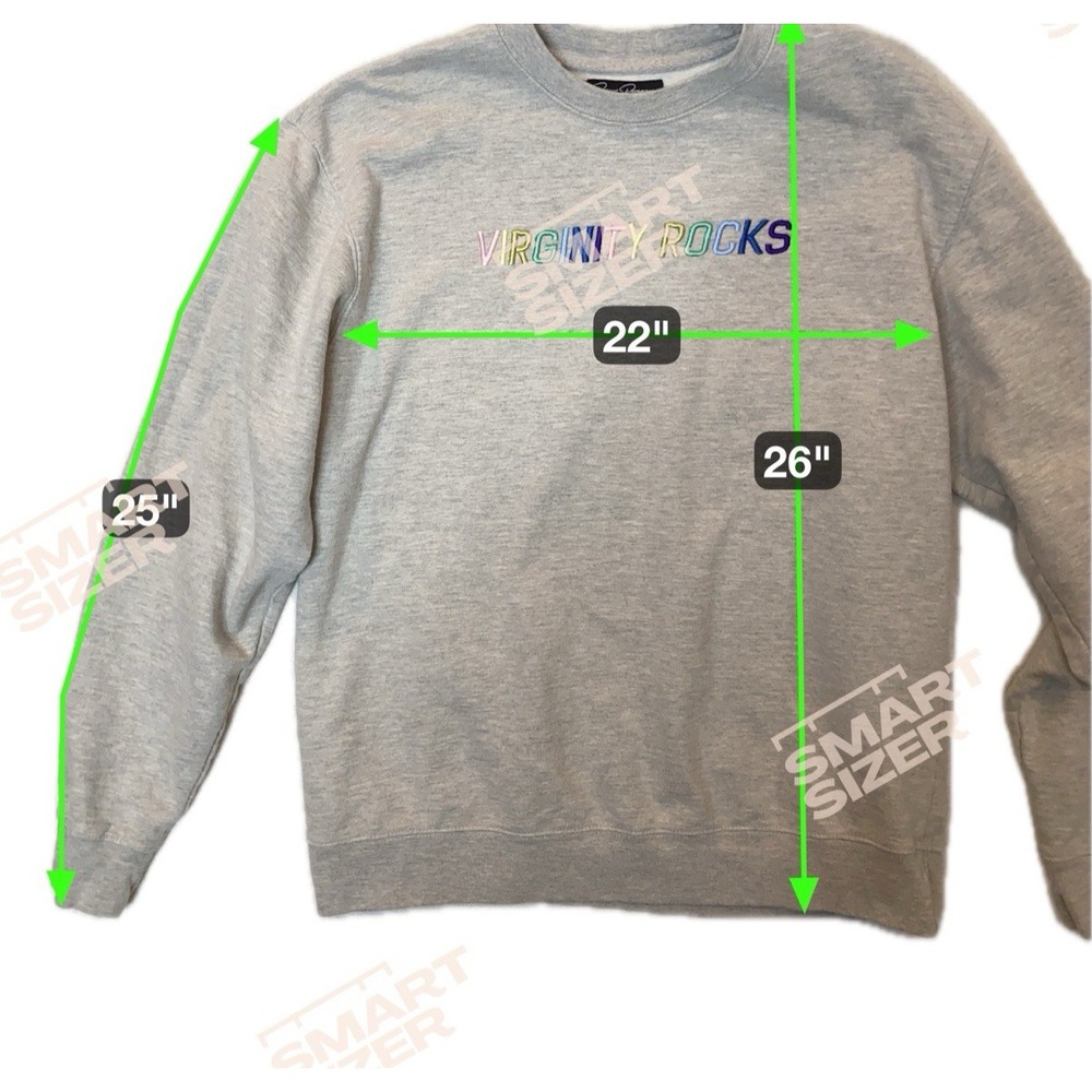 Danny Duncan Virginity Rocks‎ Embroidered Sweatshirt Adult L Edgy Novelty Funny - Picture 4 of 9